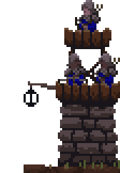 탑: 레벨 4 - 3인용 지붕 없는 탑