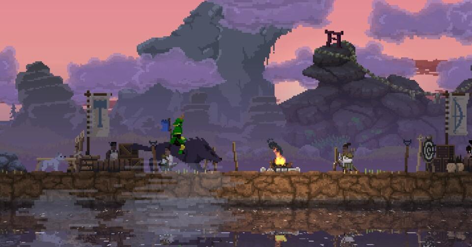 기지를 건설하고, 부랑자를 모집하고, 나무를 베어 확장합니다